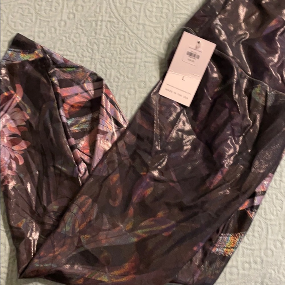 Emily Hsu Design Valencia Sparkle leggings